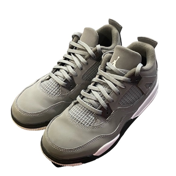 Jordan 4 Retro Size 2.5Y Cool Grey - Picture 2 of 15